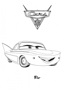 Image de Cars 2 à imprimer et colorier