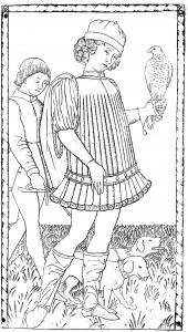 coloriage-pour-adulte-difficile-gravure-anonyme-gentilhomme-vers-1465-gratuit-a-imprimer