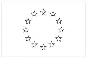 coloriage-drapeau-europe