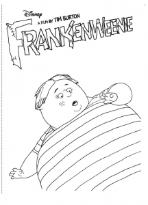 Image de Frankenweenie à télécharger et colorier