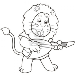 coloriage-lion-1