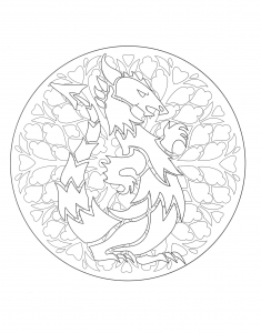 coloriage-a-imprimer-mandala-dragon-1