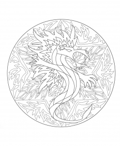 coloriage-a-imprimer-mandala-dragon-5