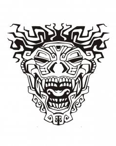 Masque Inca / Maya - 9