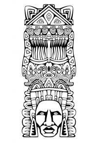 Masque Inca / Maya - 7