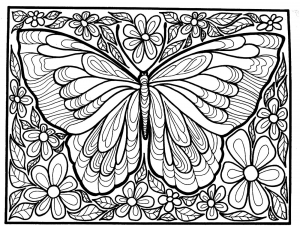 Image de Papillons à imprimer et colorier