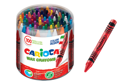Tubo de 100 maxi crayons-cire