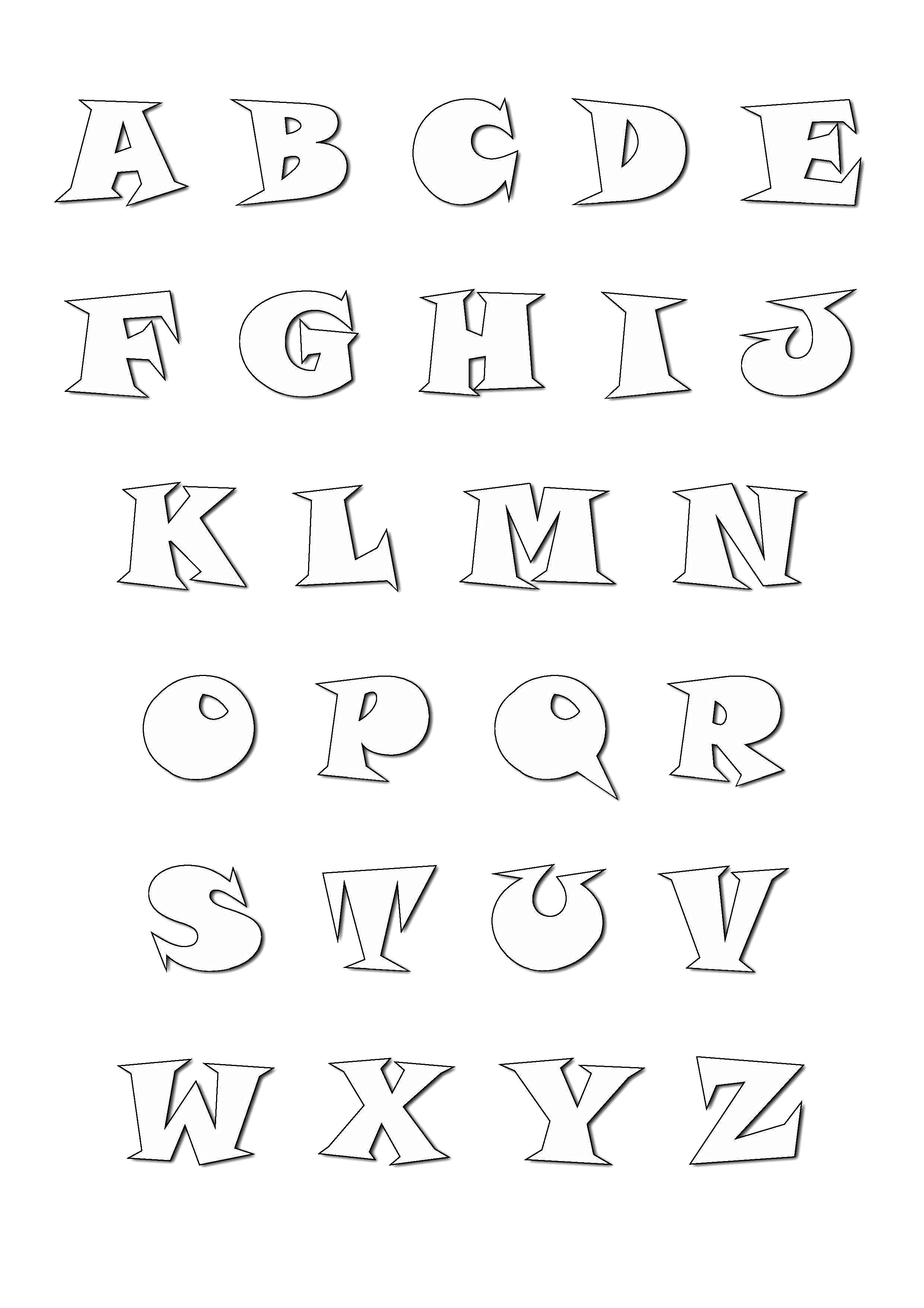 Coloriage Alphabet alphabet pour enfant Imprimer