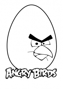 Image de Angry birds à imprimer et colorier