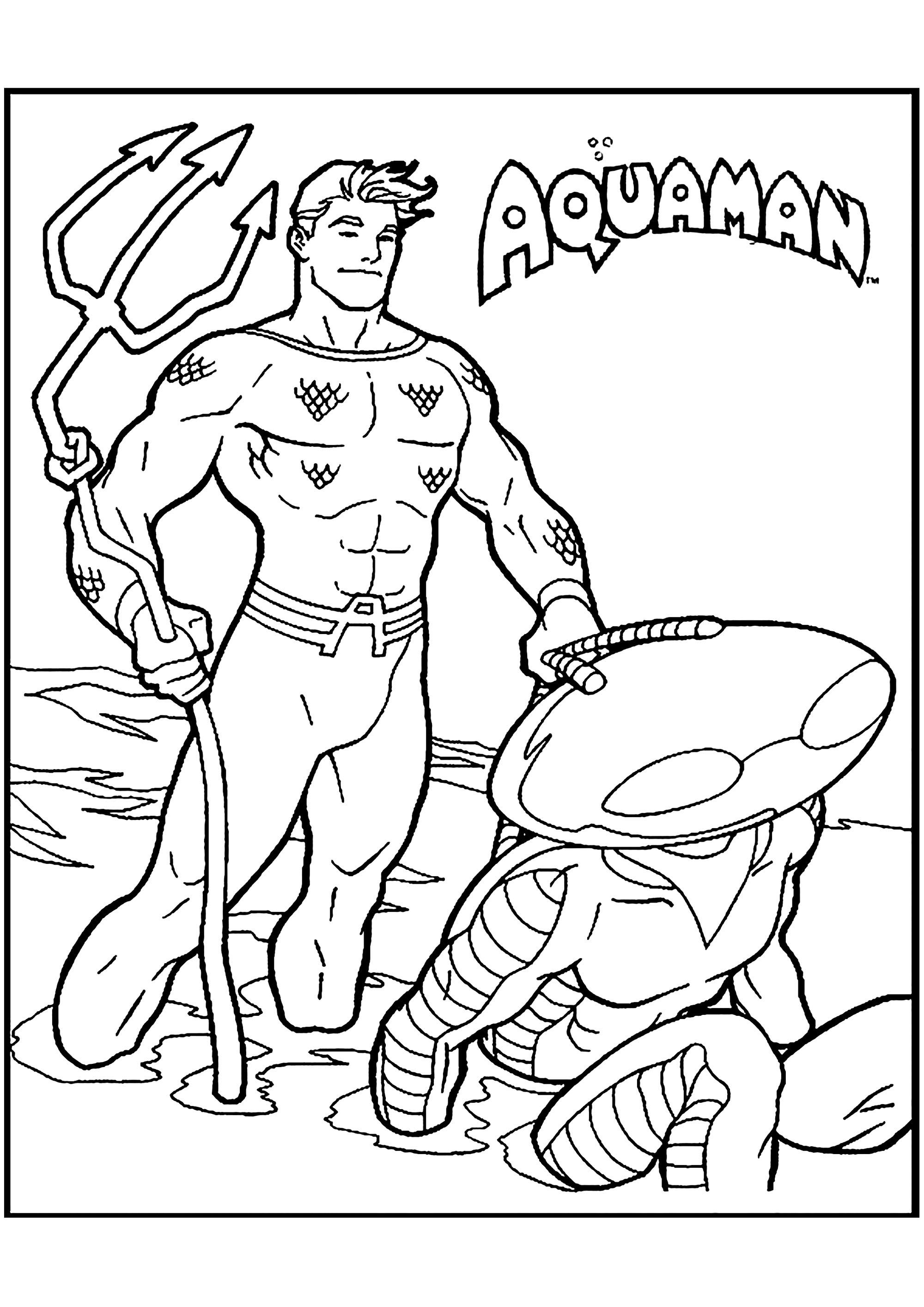 Lego Aquaman Coloring Pages : Maybe you would like to learn more about