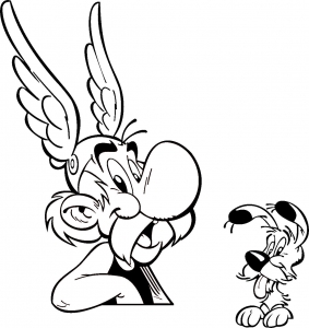 Coloriage De Asterix A Telecharger Gratuitement Coloriage Asterix Et Obelix Coloriages Pour Enfants