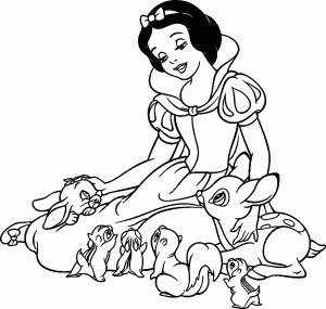 coloriage-blanche-neige-3