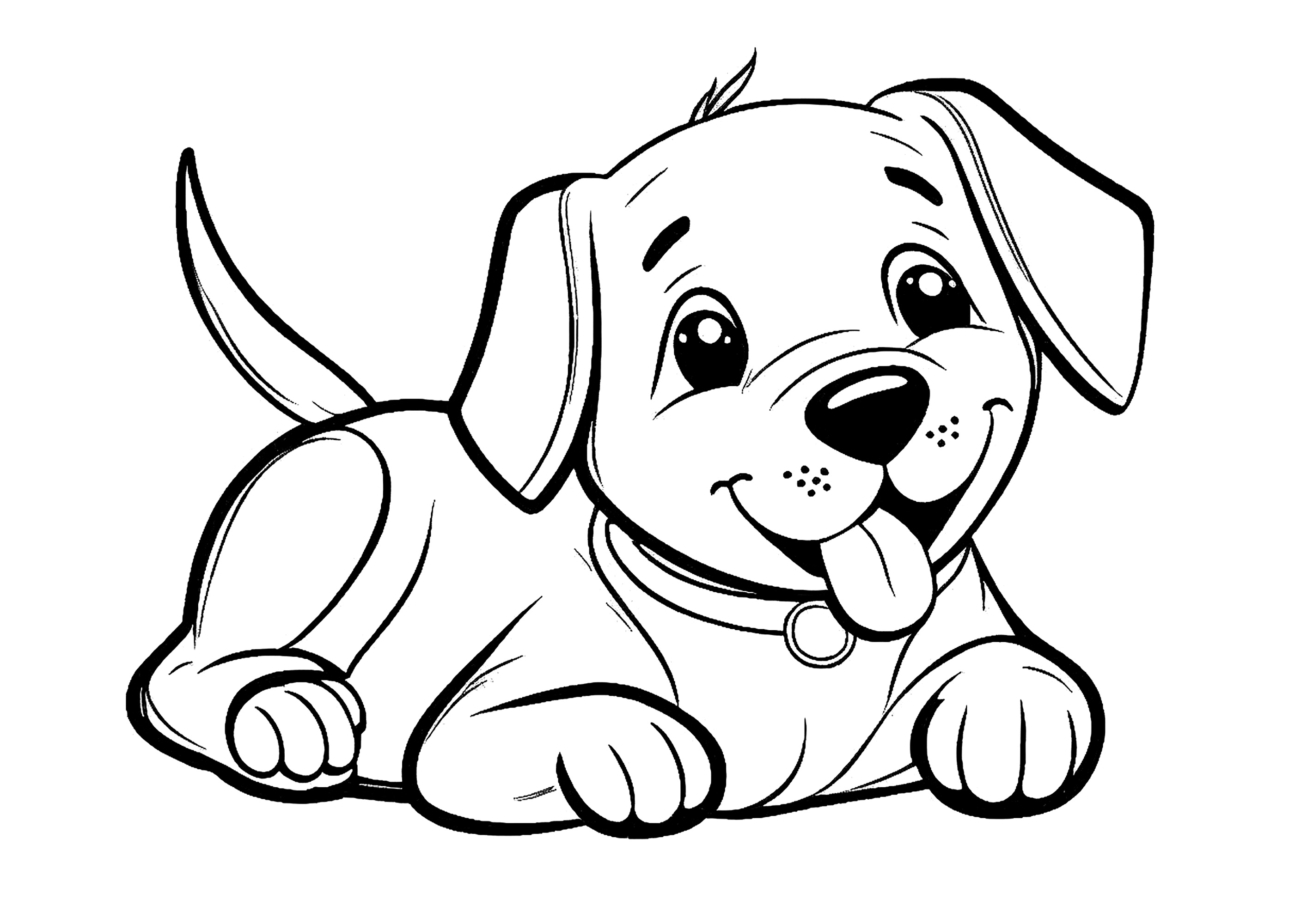 Googlr Drawing Baby Dog Dibujo Animado De Perro Para - vrogue.co