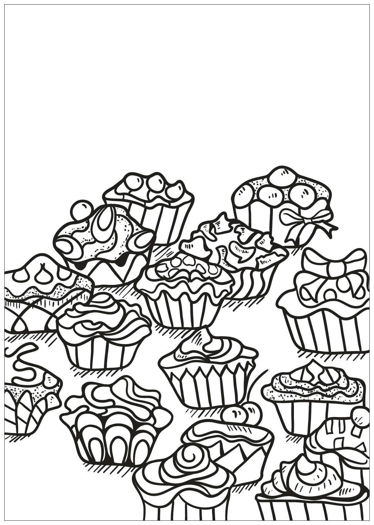 Cupcake - 3 - Image avec : Papillon