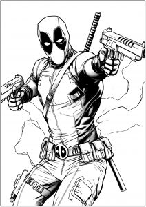 Deadpool et ses pistolets