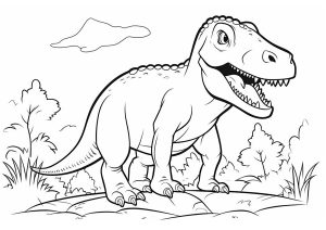 Tyrannosaure simple