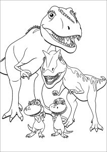 Famille Tyrannosaure