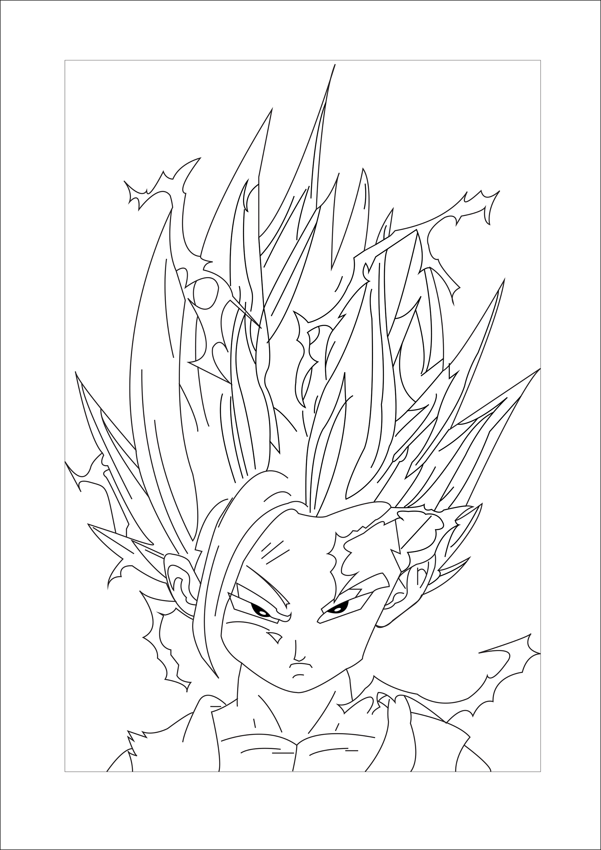 Manga Dragon Ball Sangohan Krissy Coloriage Dragon Ball Z