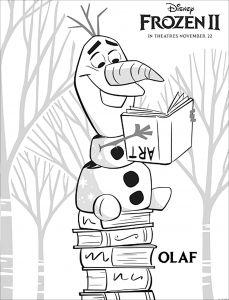 La reine des neiges 2 : Olaf (avec texte)