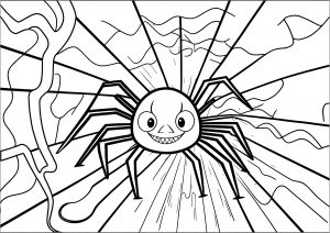 Petite araignée rigolote