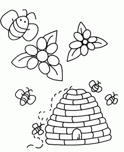 Coloriage insectes 4
