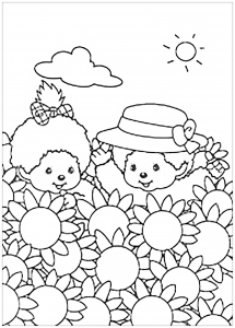Coloriage de Kiki à colorier pour enfants