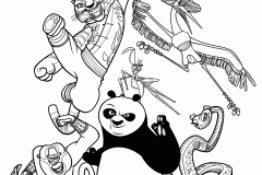 Coloriage Kung Fu Panda Coloriages Pour Enfants