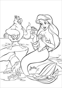 Ariel avec Scuttle