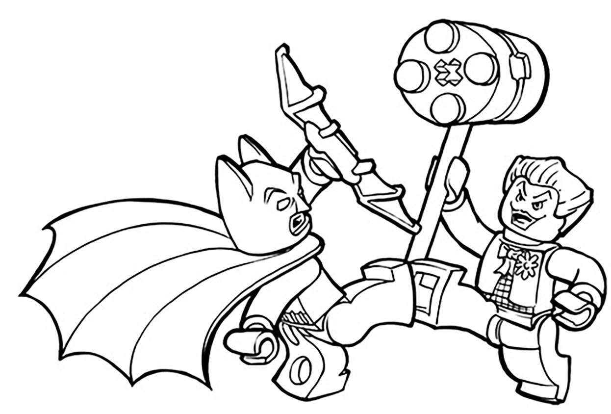 cheap free to print with coloriage batman