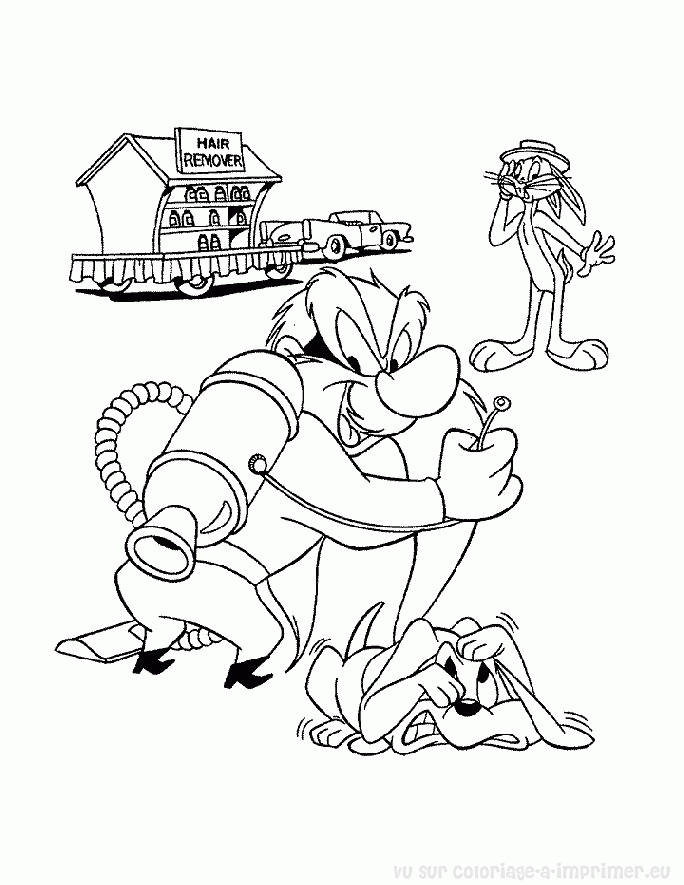 image=looney tunes coloriage looney tunes 5 2