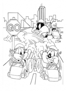 Coloriage de Looney Tunes à colorier pour enfants
