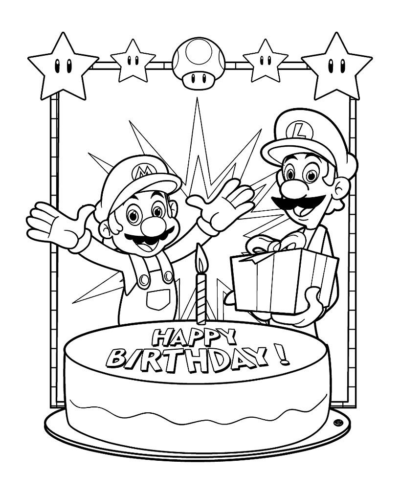 Mario et son fr¨re Luigi