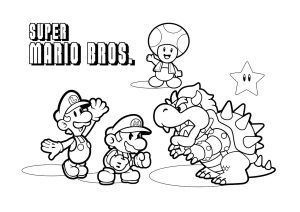 Mario, Luigi et Toad contre Bowser