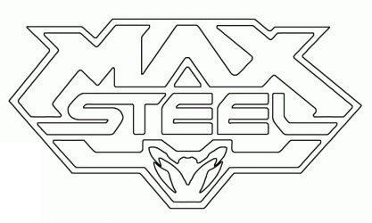Coloriage de Max Steel simple