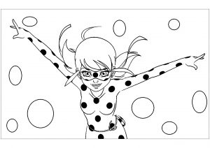 Coloriage Lady bug / Miraculous