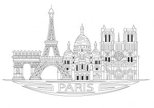 Paris et ses principaux monuments