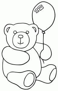 Coloriage oursons 3