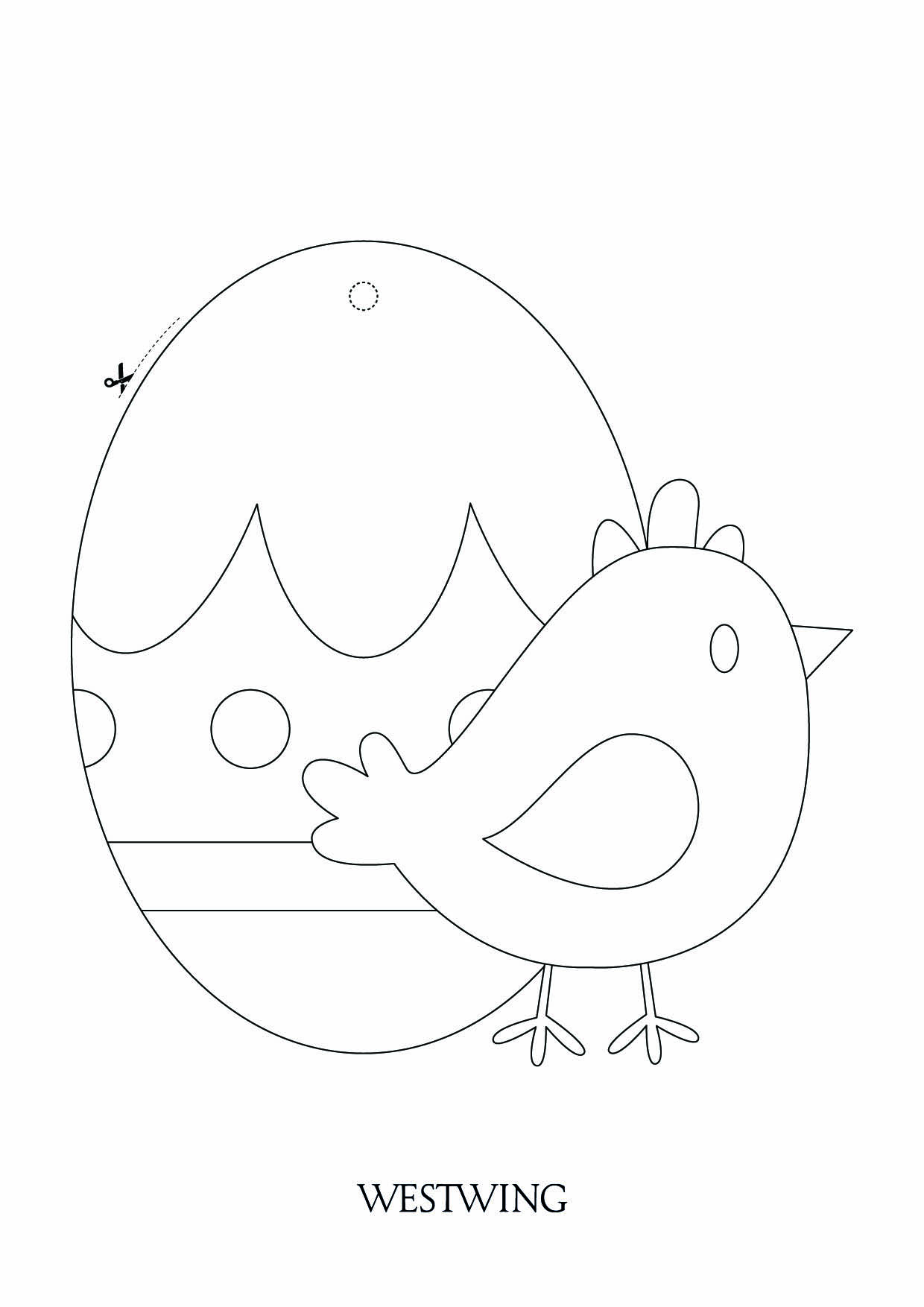 Image de Pâques à télécharger et imprimer pour enfants