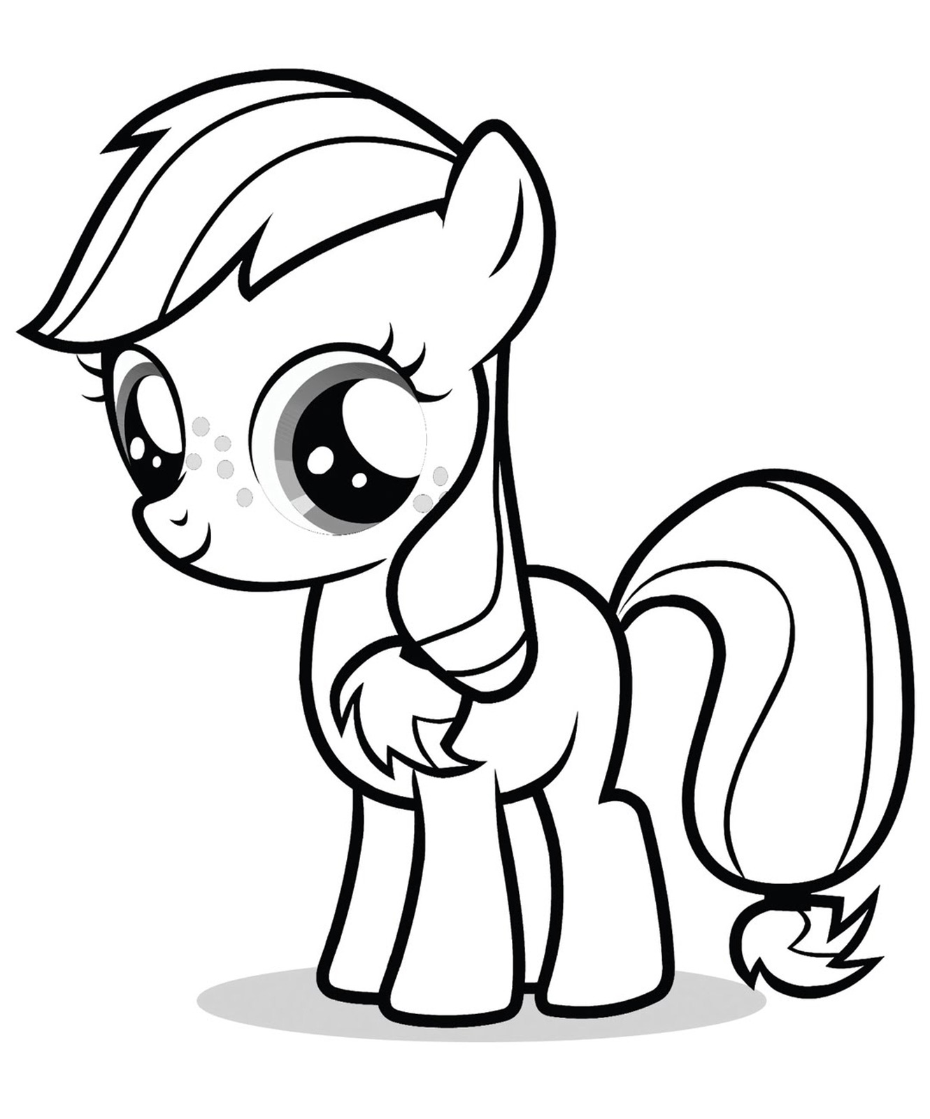 coloriage my little pony 2 free to print