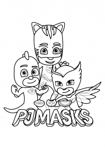 Pyjamasques  (PJ Masks) : fiers et forts