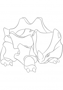 <b>Rhinocorne</b> (No.111) : Pokémon de génération I