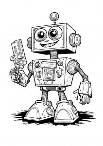 Robot des années 80 - 1
