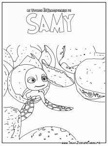 Dessin de Samy gratuit à télécharger et colorier