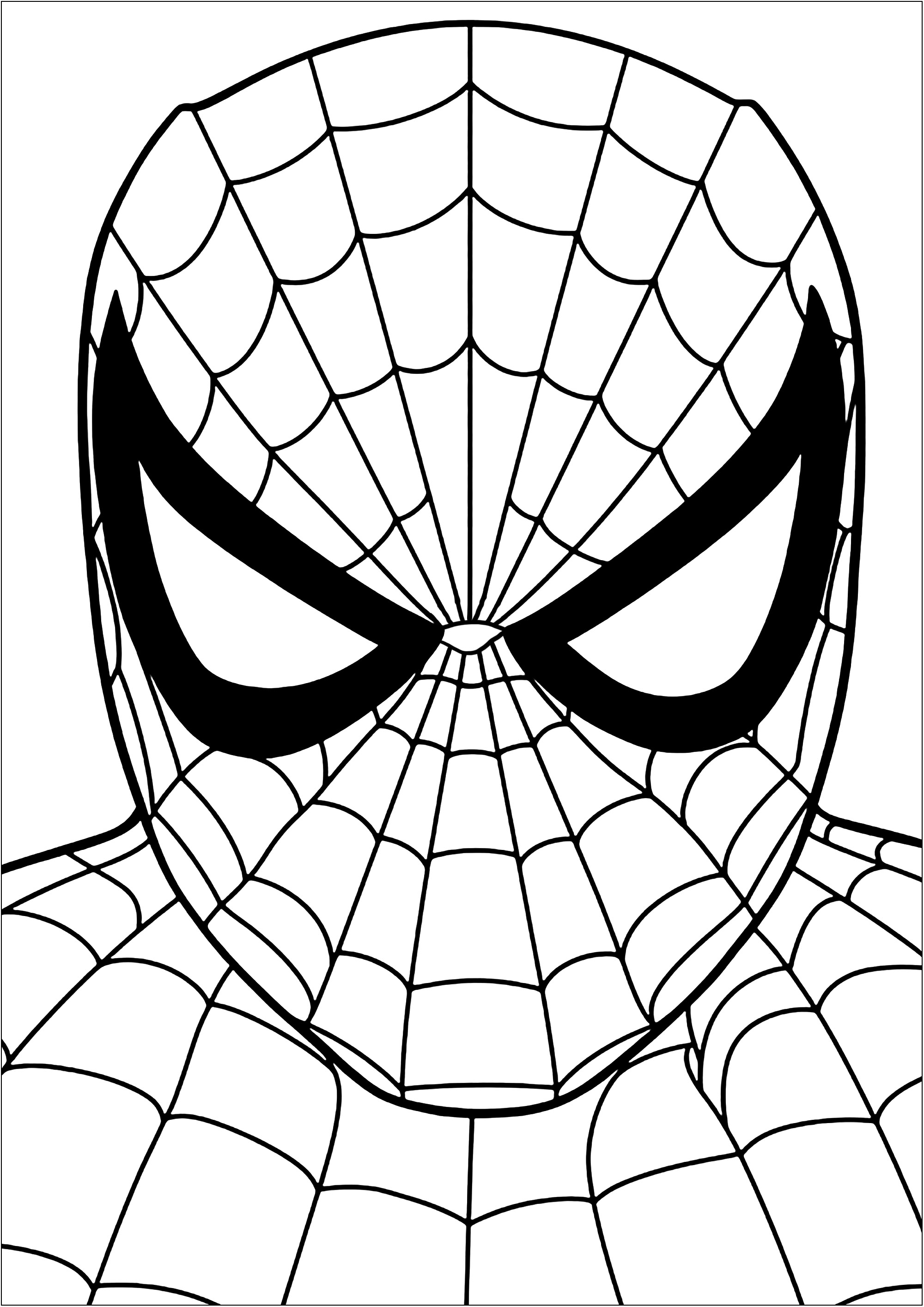 10 Iconic Spiderman Head Coloring Pages For Super Fans Bratz Coloring 10 Iconic Spiderman Head Coloring Pages For Super Fans Bratz Coloring
