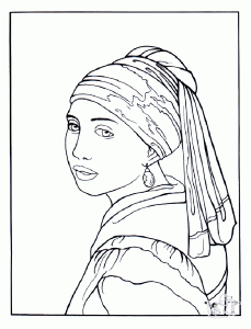 Vermeer : jeune fille à la perle