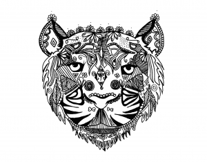 Coloriage tigre